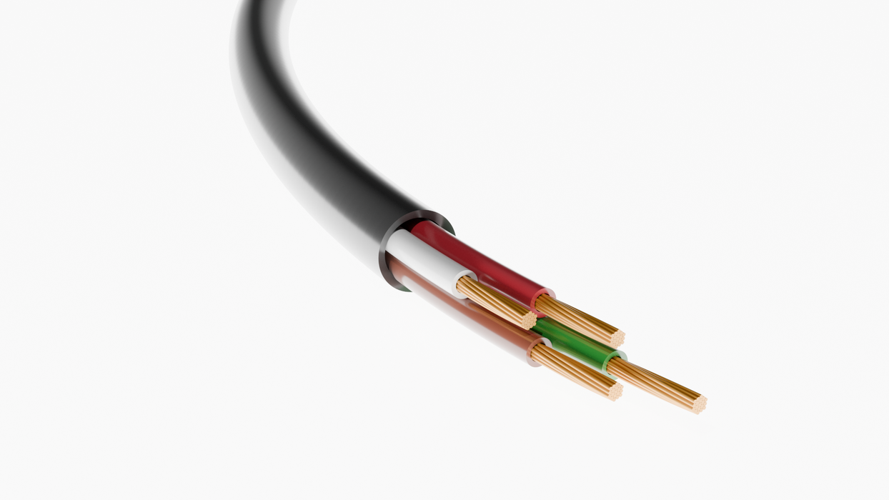 4 x 1.0mm2 Four Core FLRY Thin Wall Automotive - C402TW-X